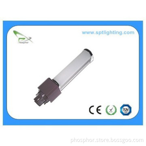 high quality E27 G24 led pl light, led plug lamp 6w